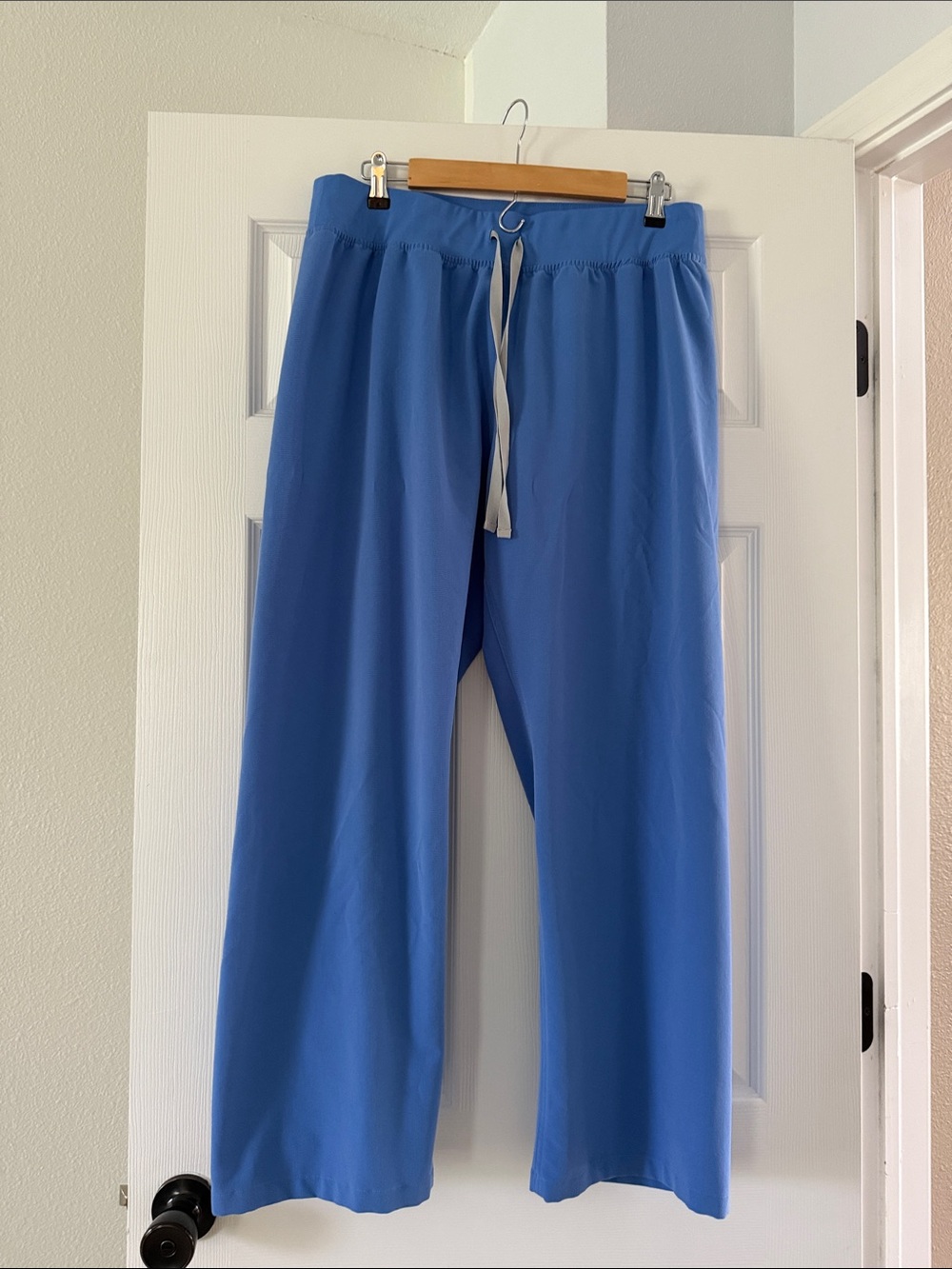 Figs Livingston Scrub Pants in Ceil Blue